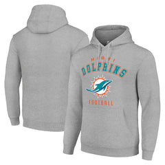 Miami Dolphins  Starter Unisex Logo Pullover Hoodie
