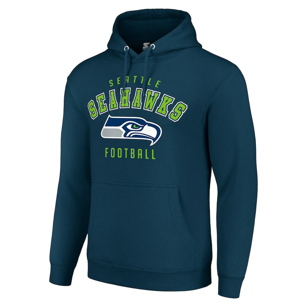 Seattle Seahawks  Starter Unisex Logo Pullover Hoodie
