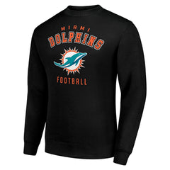 Miami Dolphins  Starter Team Logo Pullover Sweatshirt