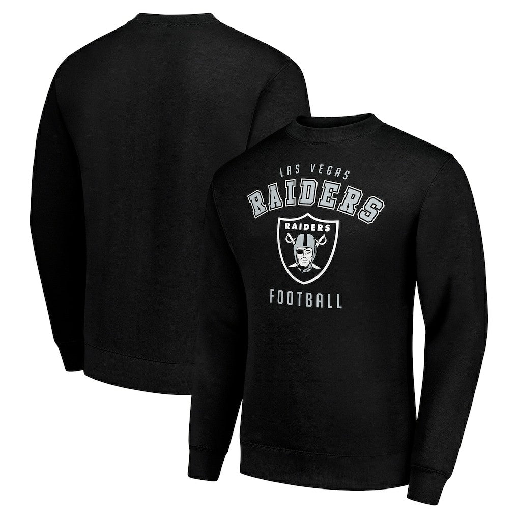 Las Vegas Raiders  Starter Team Logo Pullover Sweatshirt