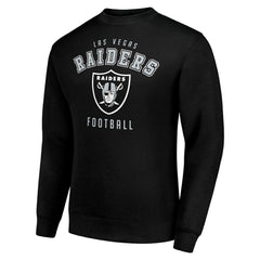 Las Vegas Raiders  Starter Team Logo Pullover Sweatshirt