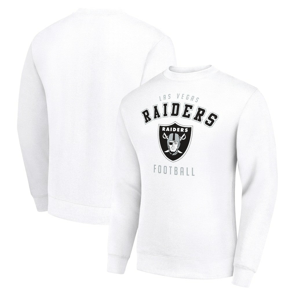 Las Vegas Raiders  Starter Team Logo Pullover Sweatshirt