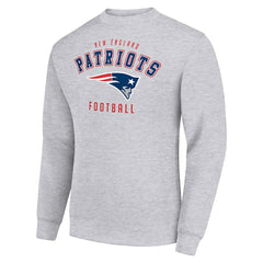 New England Patriots  Starter Team Logo Pullover Sweatshirt