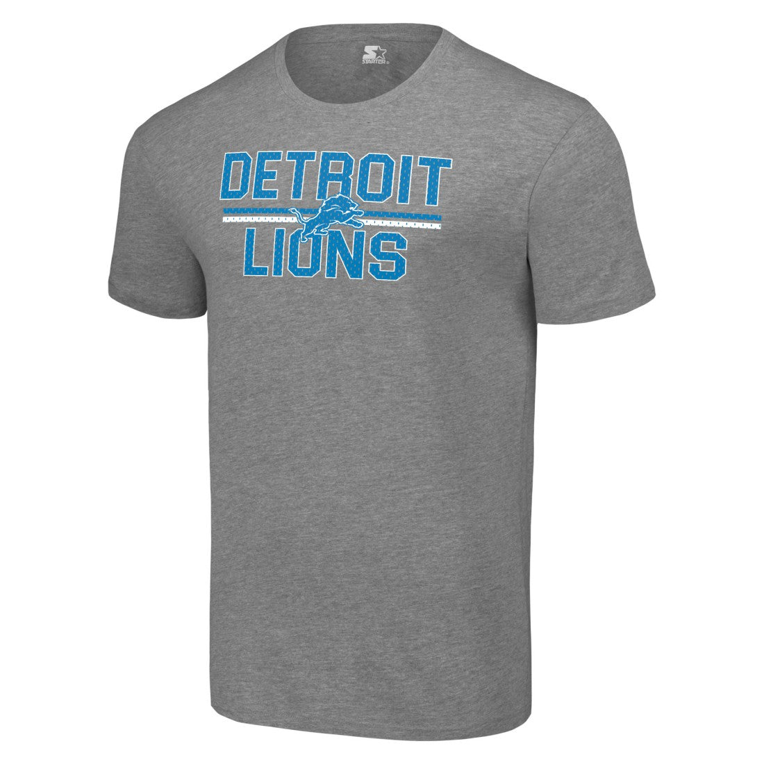 Detroit Lions  Starter Team Mesh Print Graphic T-Shirt