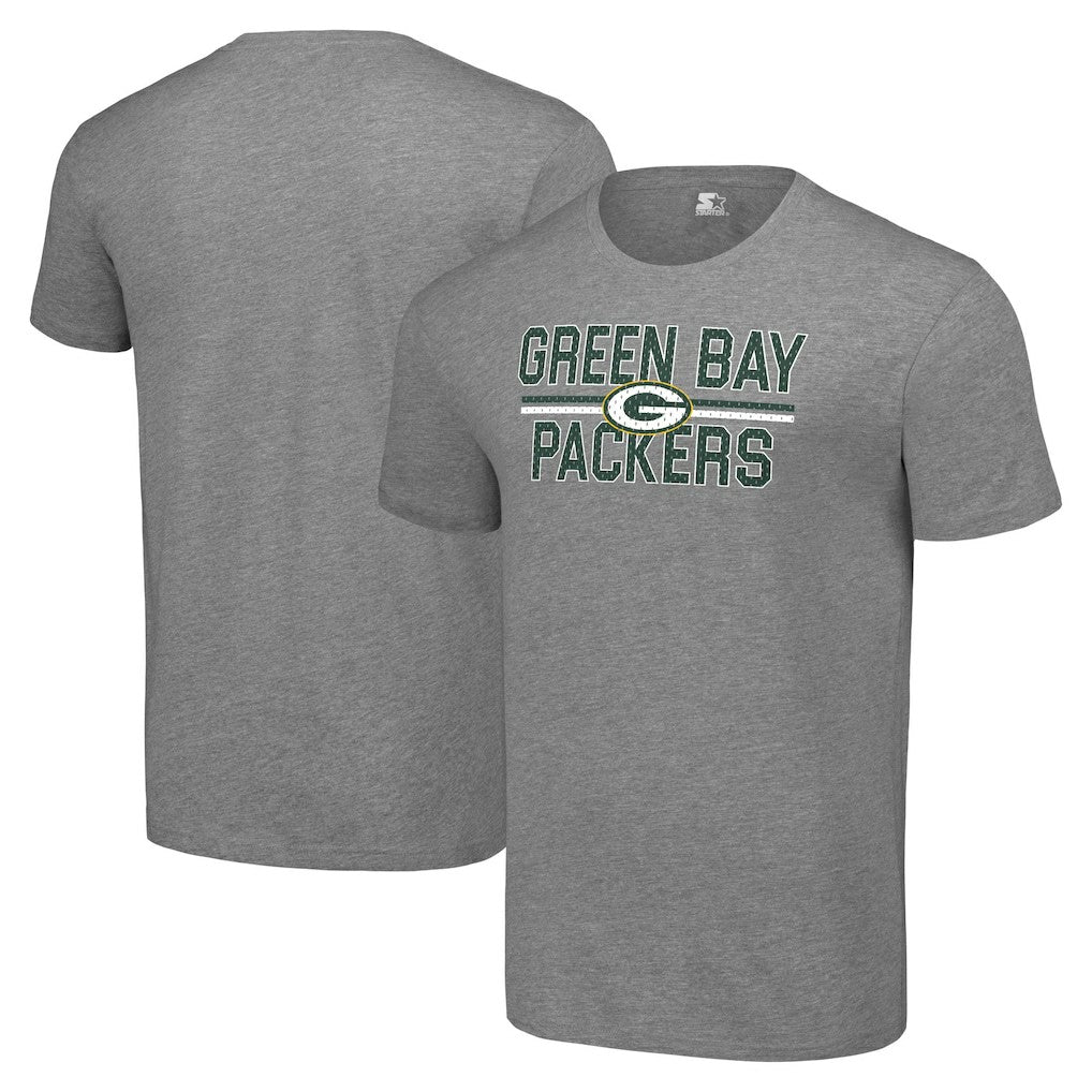 Green Bay Packers  Starter Team Mesh Print Graphic T-Shirt