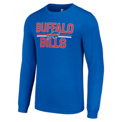 Buffalo Bills  Starter Team Mesh Print Graphic Long Sleeve T-Shirt