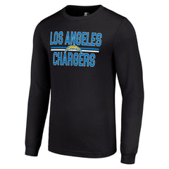 Los Angeles Chargers  Starter Team Mesh Print Graphic Long Sleeve T-Shirt