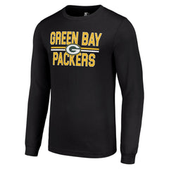 Green Bay Packers  Starter Team Mesh Print Graphic Long Sleeve T-Shirt