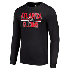 Atlanta Falcons  Starter Team Mesh Print Graphic Long Sleeve T-Shirt