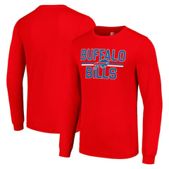 Buffalo Bills  Starter Team Mesh Print Graphic Long Sleeve T-Shirt