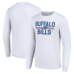 Buffalo Bills  Starter Team Mesh Print Graphic Long Sleeve T-Shirt