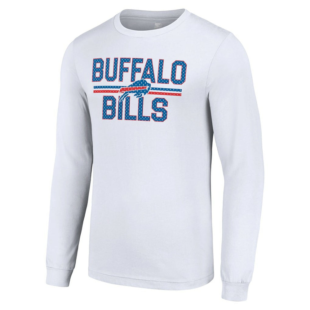 Buffalo Bills  Starter Team Mesh Print Graphic Long Sleeve T-Shirt