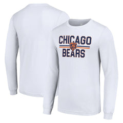 Chicago Bears  Starter Team Mesh Print Graphic Long Sleeve T-Shirt