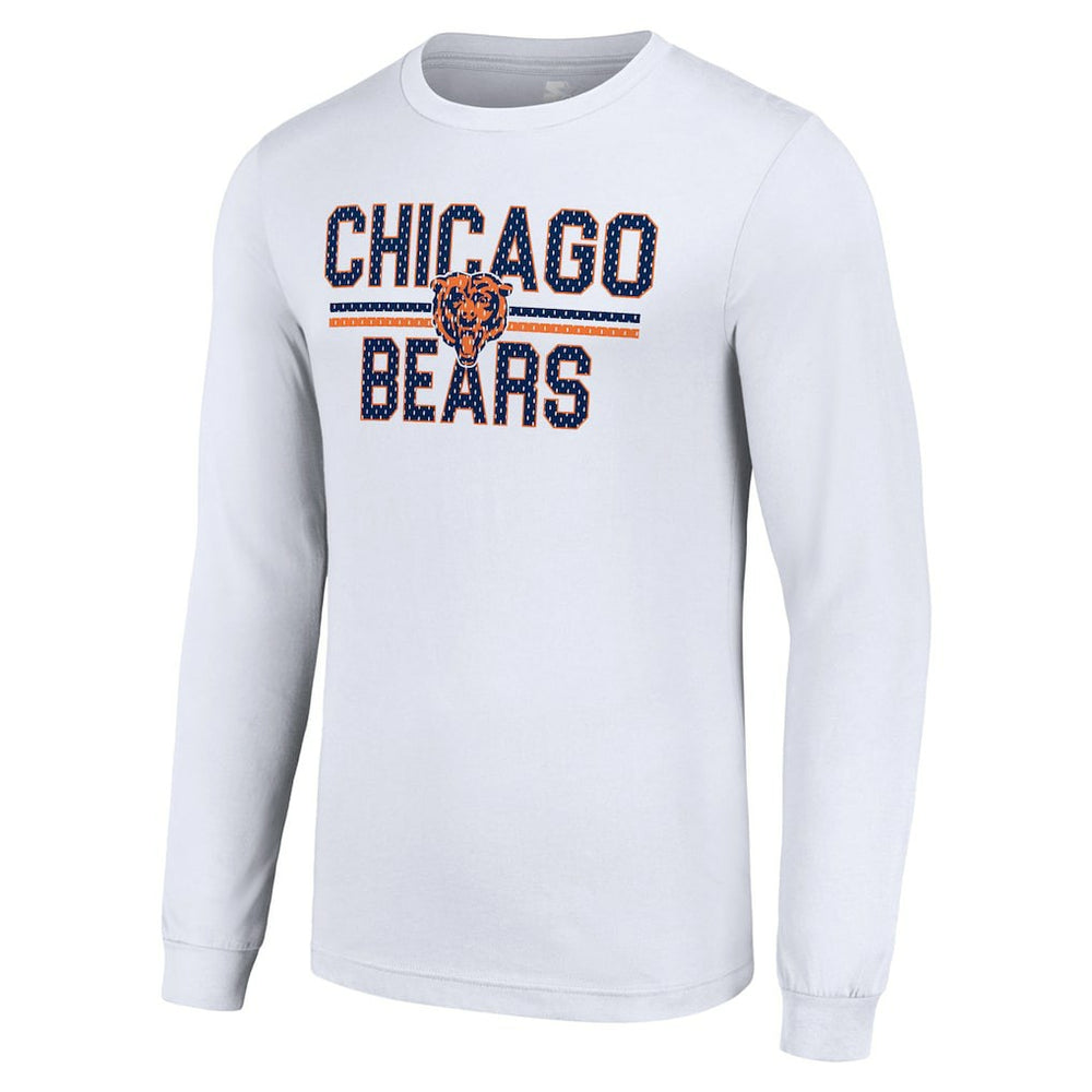 Chicago Bears  Starter Team Mesh Print Graphic Long Sleeve T-Shirt