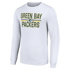 Green Bay Packers  Starter Team Mesh Print Graphic Long Sleeve T-Shirt