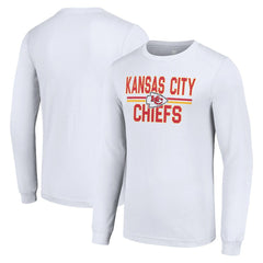 Kansas City Chiefs  Starter Team Mesh Print Graphic Long Sleeve T-Shirt