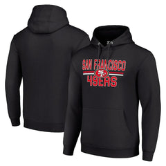 San Francisco 49ers  Starter Unisex Team Mesh Print Graphic Tri-Blend Pullover Hoodie