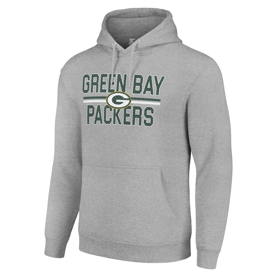Green Bay Packers  Starter Unisex Team Mesh Print Graphic Tri-Blend Pullover Hoodie