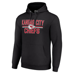 Kansas City Chiefs  Starter Unisex Team Mesh Print Graphic Tri-Blend Pullover Hoodie