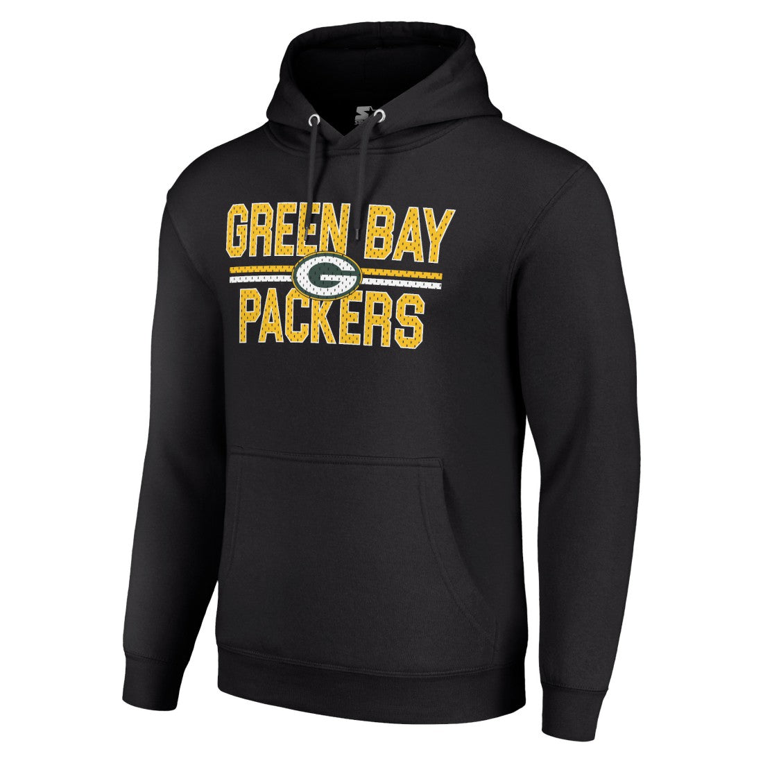 Green Bay Packers  Starter Unisex Team Mesh Print Graphic Tri-Blend Pullover Hoodie