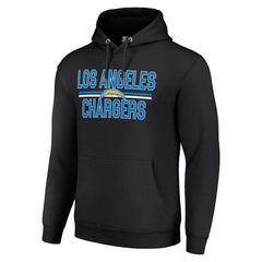 Los Angeles Chargers  Starter Unisex Team Mesh Print Graphic Tri-Blend Pullover Hoodie
