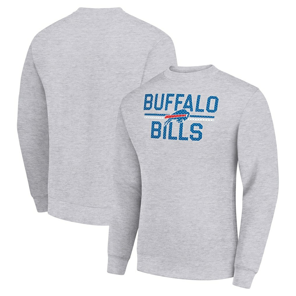 Buffalo Bills  Starter Team Mesh Print Graphic Pullover Sweatshirt