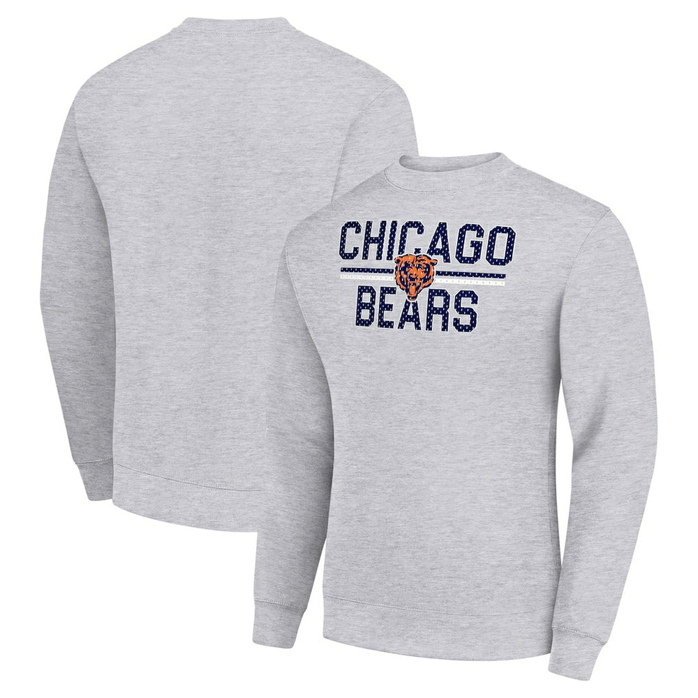 Chicago Bears  Starter Team Mesh Print Graphic Pullover Sweatshirt
