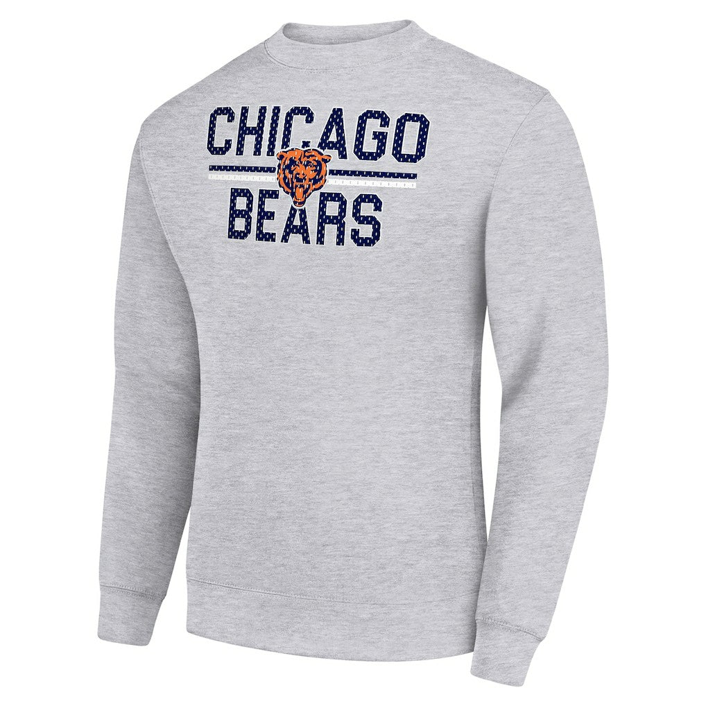 Chicago Bears  Starter Team Mesh Print Graphic Pullover Sweatshirt