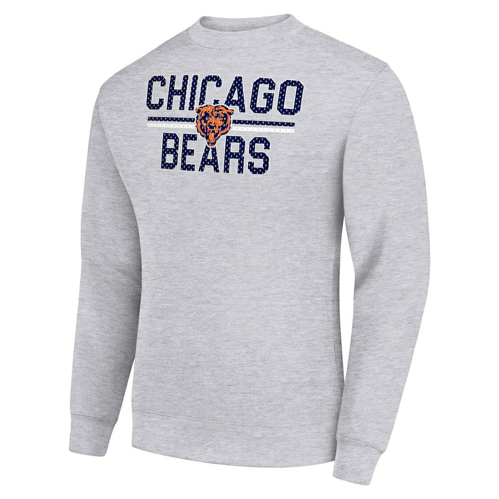 Chicago Bears  Starter Team Mesh Print Graphic Pullover Sweatshirt