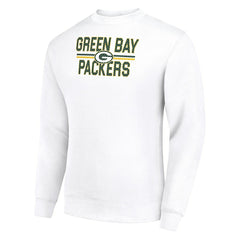 Green Bay Packers  Starter Team Mesh Print Graphic Pullover Sweatshirt