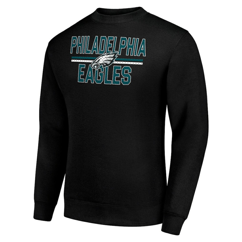 Philadelphia Eagles  Starter Team Mesh Print Graphic Pullover Sweatshirt
