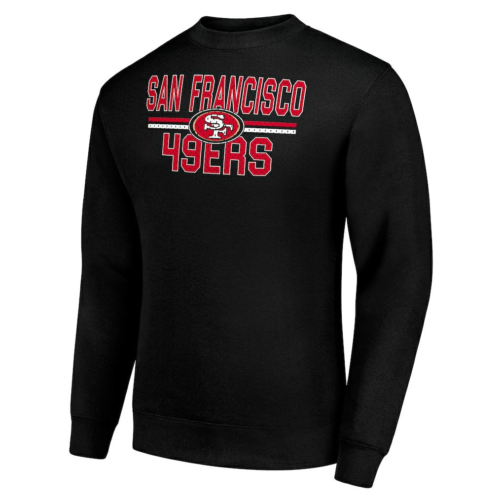 San Francisco 49ers  Starter Team Mesh Print Graphic Pullover Sweatshirt