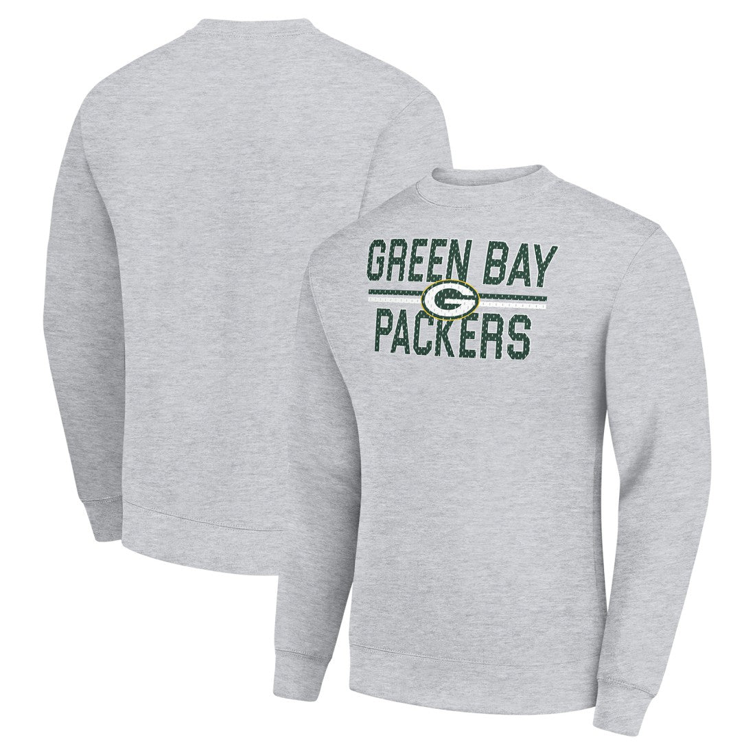 Green Bay Packers  Starter Team Mesh Print Graphic Pullover Sweatshirt
