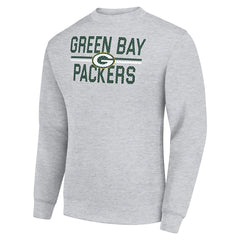 Green Bay Packers  Starter Team Mesh Print Graphic Pullover Sweatshirt