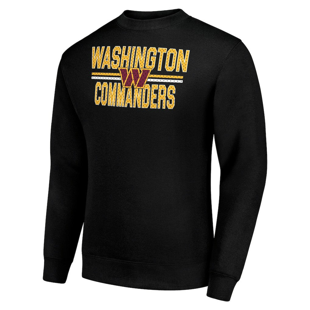 Washington Commanders  Starter Team Mesh Print Graphic Pullover Sweatshirt