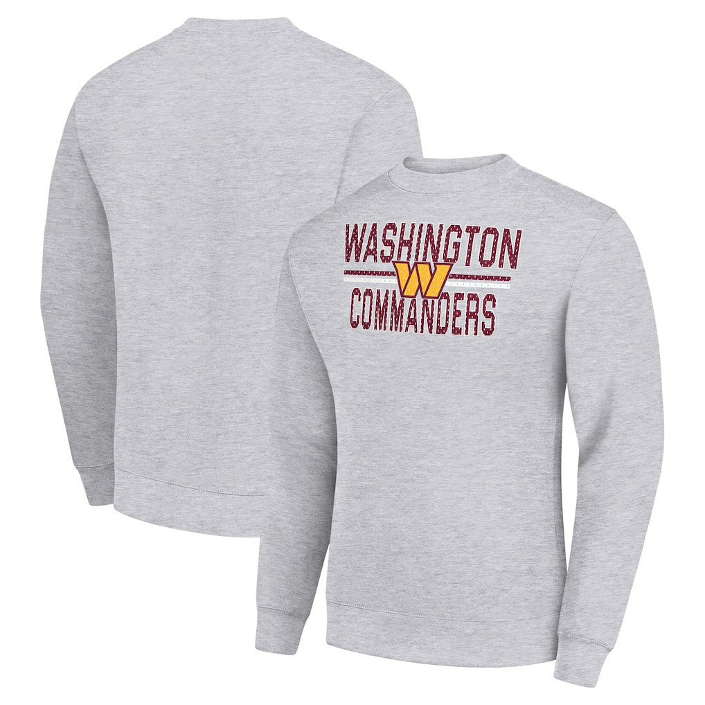 Washington Commanders  Starter Team Mesh Print Graphic Pullover Sweatshirt