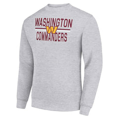 Washington Commanders  Starter Team Mesh Print Graphic Pullover Sweatshirt