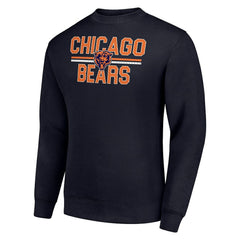 Chicago Bears  Starter Team Mesh Print Graphic Pullover Sweatshirt