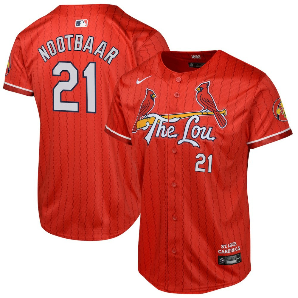 Lars Nootbaar St. Louis Cardinals Nike Youth 2024 City Connect Limited Player Jersey | MLB On Sale