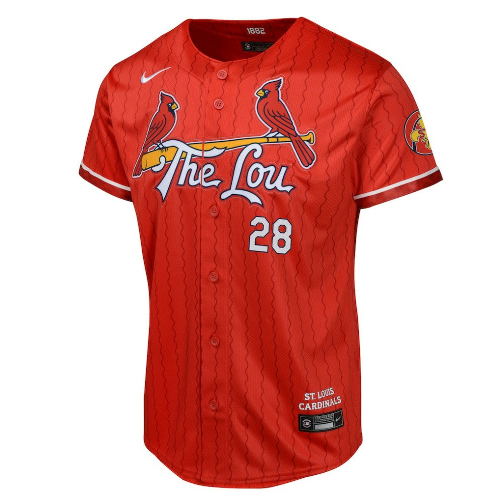 Nolan Arenado St. Louis Cardinals Youth 2024 City Connect Limited Player Jersey - Red