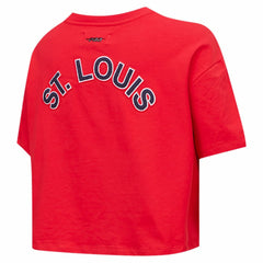 Washington Nationals Pro Standard Women's Classic SJ Cropped Boxy T-Shirt | MLB Sale