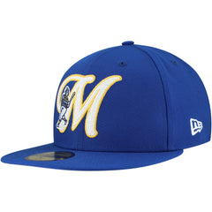 Milwaukee Brewers New Era  Duo Logo 2.0 59FIFTY Fitted Hat | MLB On Sale