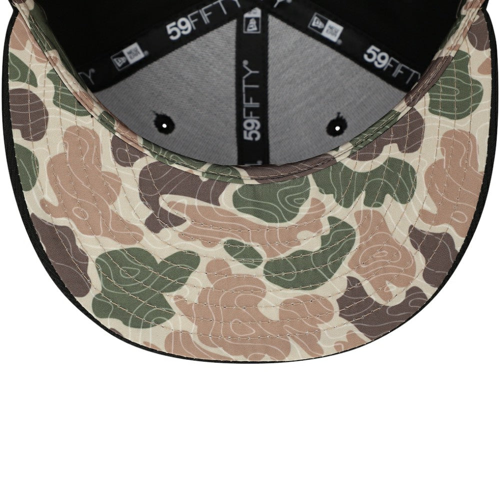 Chicago White Sox New Era Troop Chant Camo Undervisor 59FIFTY Fitted Hat | MLB New