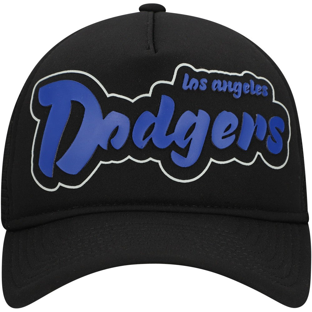 Los Angeles Dodgers New Era Retro Bold A-Frame Trucker 9FORTY Adjustable Hat | MLB Sale