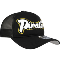 Pittsburgh Pirates New Era Retro Bold A-Frame Trucker 9FORTY Adjustable Hat | MLB Near me