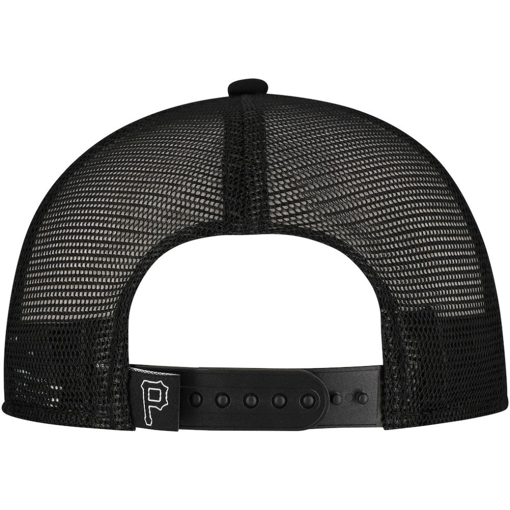 Pittsburgh Pirates New Era Retro Bold A-Frame Trucker 9FORTY Adjustable Hat | MLB Near me