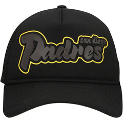 San Diego Padres New Era Retro Bold A-Frame Trucker 9FORTY Adjustable Hat | MLB Discount