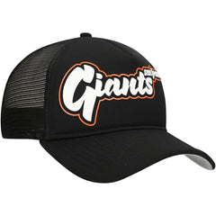 San Francisco Giants New Era Retro Bold A-Frame Trucker 9FORTY Adjustable Hat | MLB Outlet