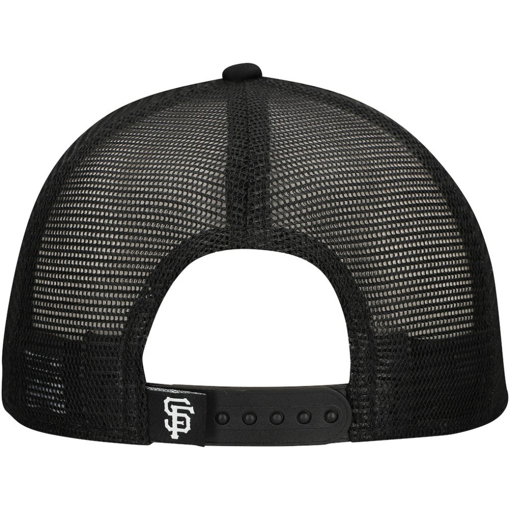 San Francisco Giants New Era Retro Bold A-Frame Trucker 9FORTY Adjustable Hat | MLB Outlet