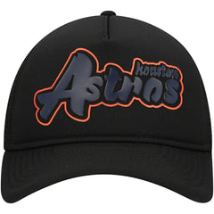 Houston Astros New Era Retro Bold A-Frame Trucker 9FORTY Adjustable Hat | MLB Online